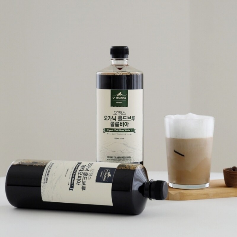 강원더몰,[라이브특가] 오땡스 오가닉 콜드브루 커피 1000ml + 300ml