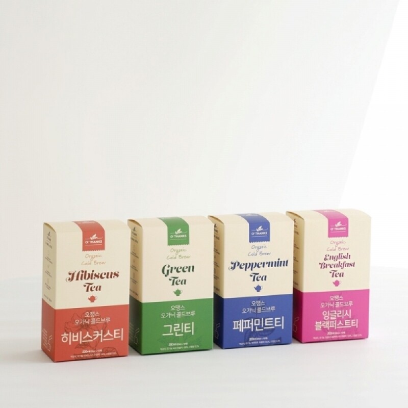 강원더몰,[라이브특가] 오땡스 오가닉 콜드브루 티 200ml + 200ml