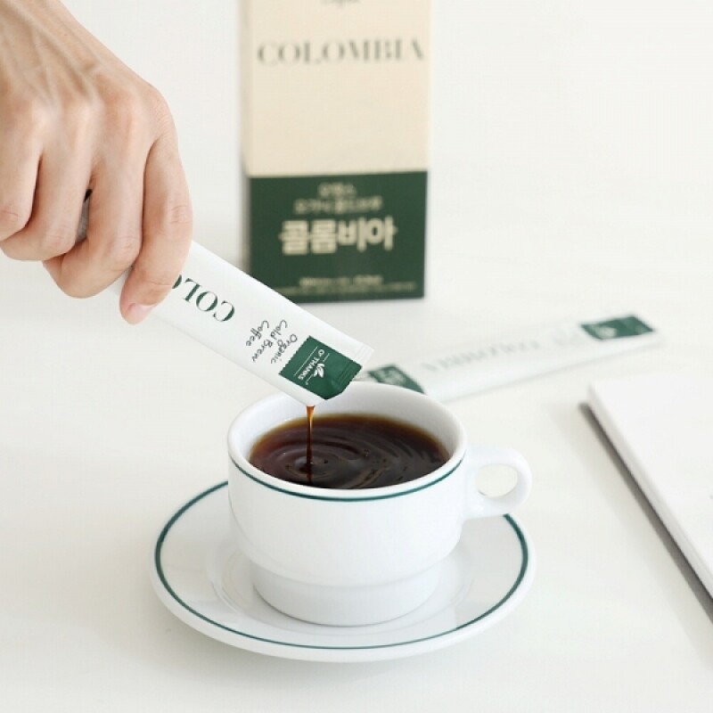 강원더몰,(1+1)오땡스 오가닉 콜드브루 스틱 커피 (300ml x 2개, 교차 구매 가능)