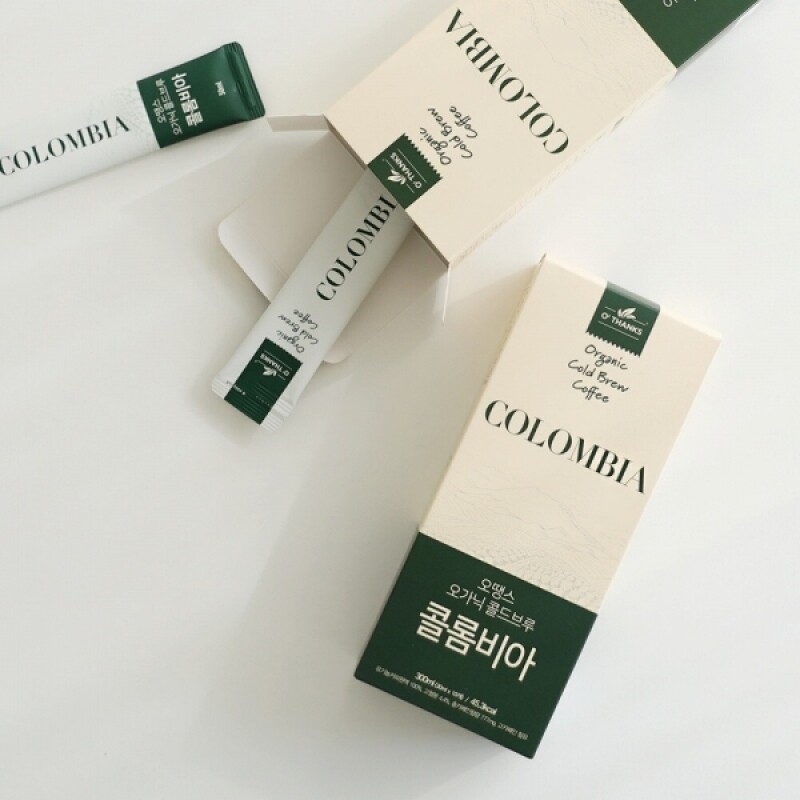 강원더몰,(1+1)오땡스 오가닉 콜드브루 스틱 커피 (300ml x 2개, 교차 구매 가능)