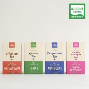 (1+1) 오땡스 오가닉 콜드브루 허브티 스틱 그린티 페퍼민트티 히비스커스티 홍차 (200ml x 2개, 교차 구매 가능)