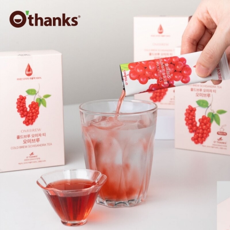 강원더몰,[1+1] 오땡스 콜드브루 한방차 / 공부왕차, 결초보은차, 오미자차 (200ml x 2개, 교차 구매 가능)