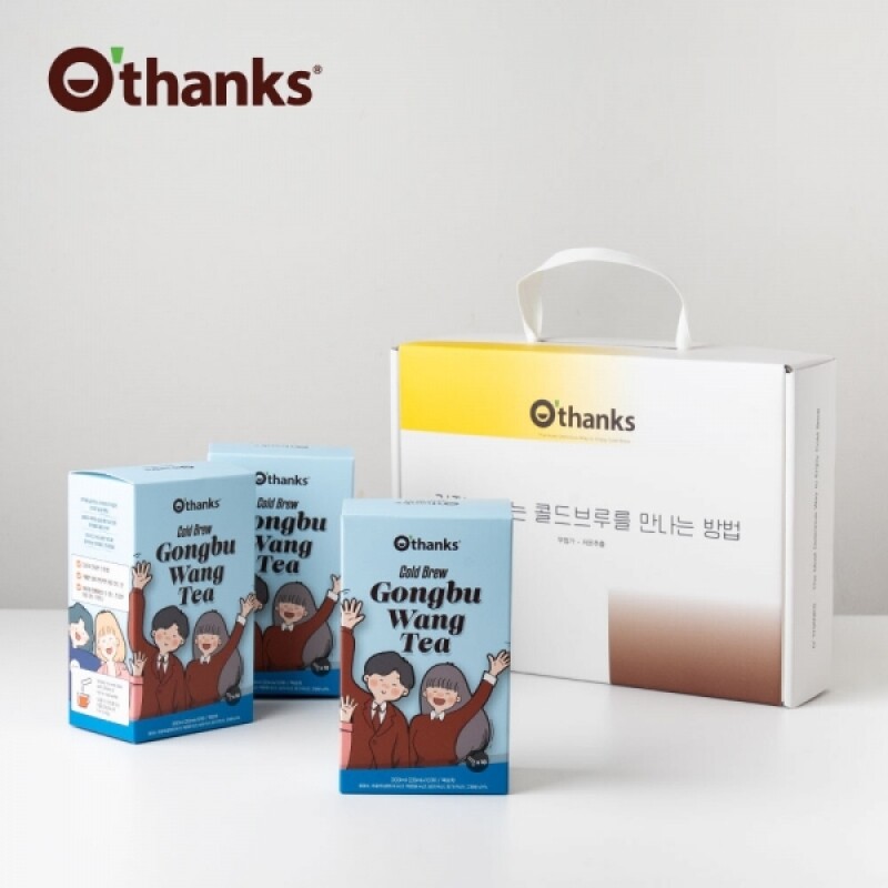 강원더몰,오땡스 콜드브루 공부왕차 / 결명자 맥문동 액상 수험생차 200ml (20mlx10입) / 수험생 선물세트