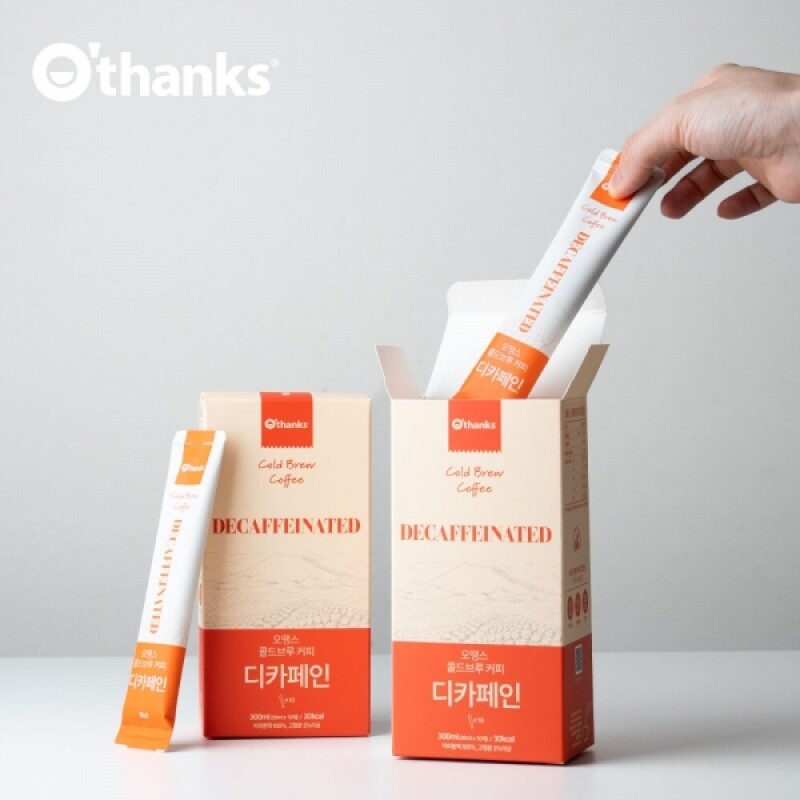 강원더몰,오땡스 콜드브루 디카페인 더치커피 아메리카노 원액 액상 커피 1L