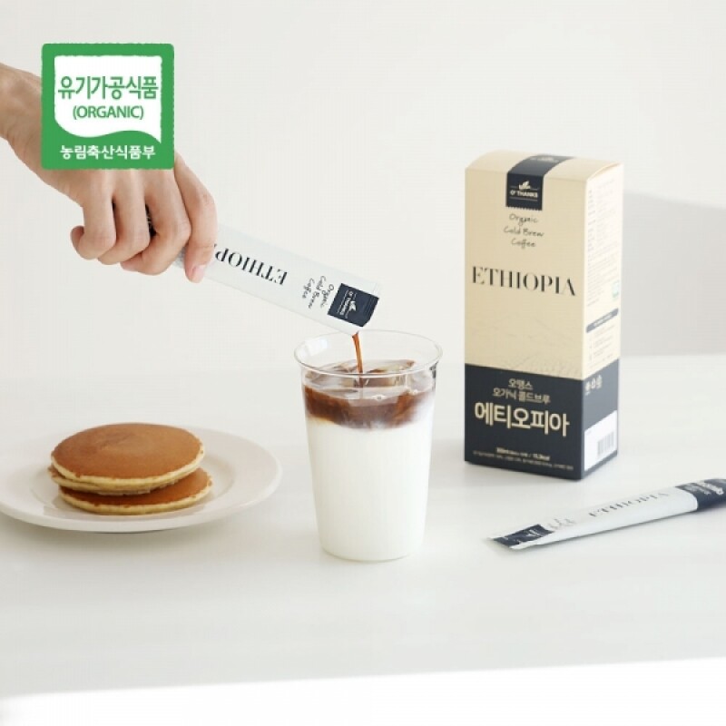 강원더몰,오땡스 오가닉 콜드브루 스틱 커피 300ml (30mlx10입)